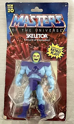 Masters Of The Universe Skeletor Retro Play MOTU Mattel NIB New For 20 • $13.49