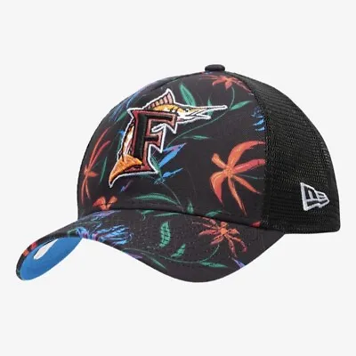 New Era 9FORTY MLB Florida Marlins ( Miami ) Tropical Snapback Mens Hat Cap OSFM • $24.99