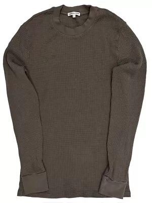 Cotton Citizen Men's Cooper Handcrafted Thermal Long Sleeve Crewneck Shirt • $34.99