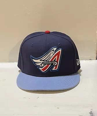 Vintage Anaheim Angels Size 7 1/8 59/50 New Era Fitted 7 1/8 Hat N/T • $24.99