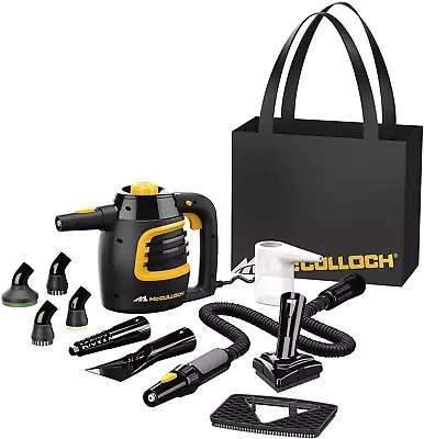 MC1230 Handheld Steam Cleaner With Extension Hose 11-Piece Accessory Set Chemi • $64.93