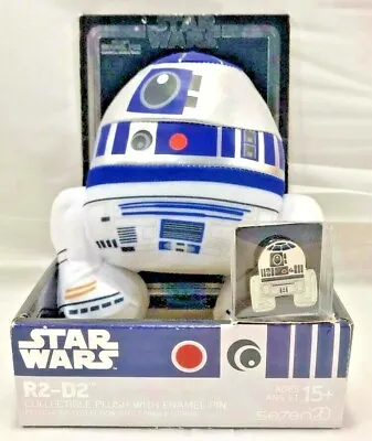 ✨ R2-D2 Pin Plus Plush Star Wars Toy - Rare Star Wars Pin - Lucasfilm Disney Pin • $18.99