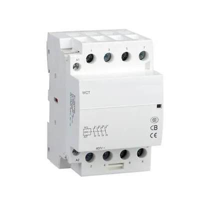 Contactor 4 Pole 120V Coil Resistive 50Amp Inductive 20A 30A 40A HC163 Lighting • $29.77