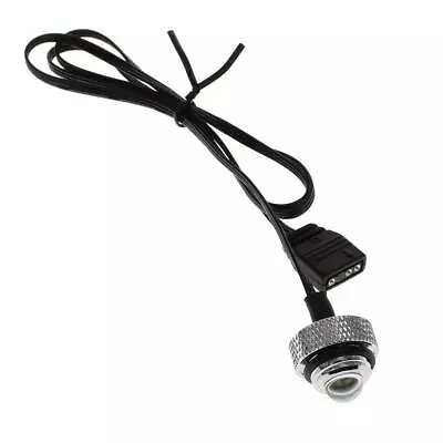 XSPC G1/4 5V 3Pin ARGB LED Blank Plug - Chrome • £9.99