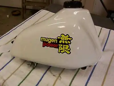 Set Mugen Power Tank Shroud Decals CR RC 125 250 360 VMX AHRMA Honda Works Bike  • $17.87