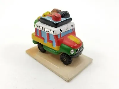 Miniture Statue Toy Car  Philipsburg S X M Marigot  2in Jeep Truck Ornament  • $9.49