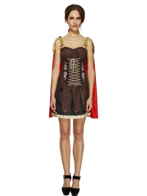 £20 • Buy Roman Gladiator Costume Warrior Spartan Women Ladies Fancy Dress UK 12-14 Medium