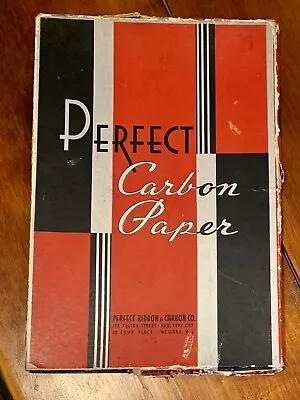 Vintage Perfect Carbon Typewriter Paper In Original Box • $15