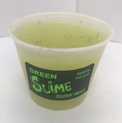 $17.80 • Buy Vintage Green Slime Surf Wax. Plastic Container. Popular- Central Coast 80s 90s
