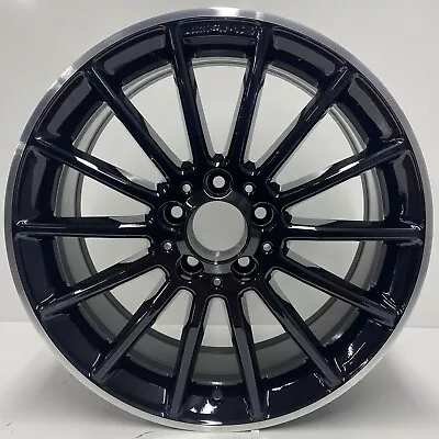 Mercedes A B Class AMG-Line 18  Alloy Wheel Rim Black D/Cut Genuine Refurbished • $341.92