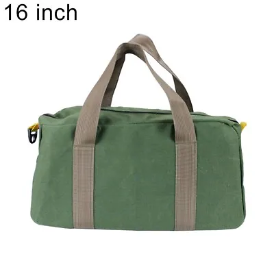 $9.55 • Buy 12-16  Canvas Portable Zipper Bag Hand Tool Pouch Tote Bag Organizer Storage New