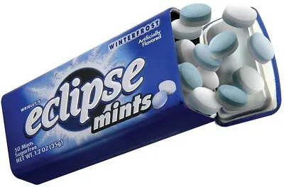 Wrigley's Eclipse Winterfross Candy Sugarfree Mints X 2 Tins FREE Shipping • $21.95