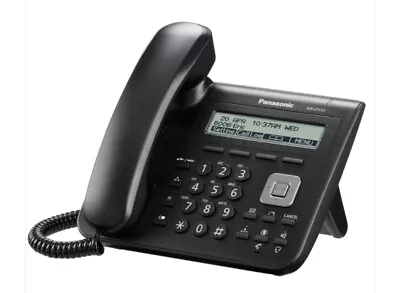 PANASONIC KX-UT113 Black SIP VOIP PHONE • £29.99