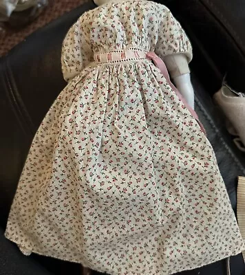 Original Vintage Tagged Madame Alexander Dress For 18” Doll With Tea Roses • $45