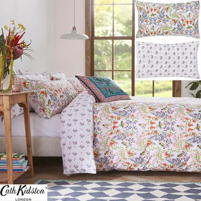 Cath Kidston Paper Birds Duvet Cover Bedding Set Reversible 200TC 100% Cotton • £43.99