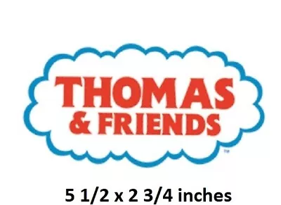 Thomas & Friends Logo Wall Decal Tank Engine Train Sticker Peel Stick Art Decor • $5.99
