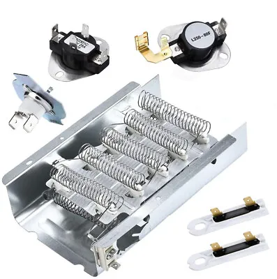 $27.65 • Buy Dryer Heating Element 279838 For Whirlpool 3387134 3977393 3977767 3392519(2pcs)
