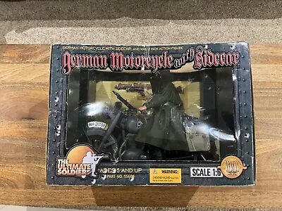 The Ultimate Soldier 21st Century German Motorcycle Sidecar & Rider Scale 1/6 • £265