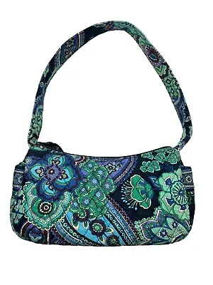 Vera Bradley Maggie Shoulder Bag Blue Rhapsody Pattern Retired • $15