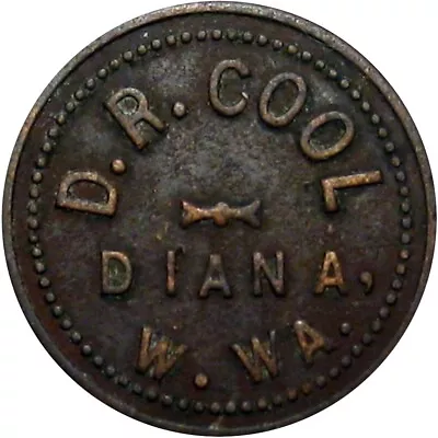 1935 Diana West Virginia R10 Lumber Good For Token D R Cool 5 State Abbrev Error • $56.10