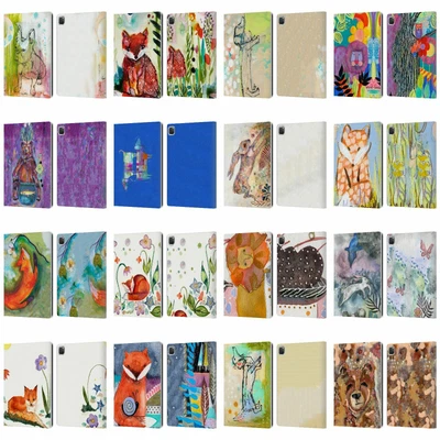 OFFICIAL WYANNE ANIMALS LEATHER BOOK WALLET CASE COVER FOR APPLE IPAD • £22.95