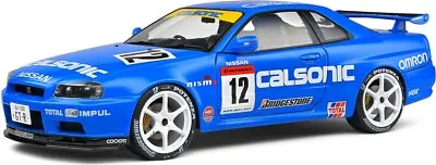 2000 Nissan GT-R (R34) Streetfighter Calsonic Tribute Blue In 1:18 Scale • $48.91