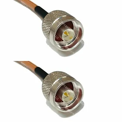USA-CA RG142 N MALE To N MALE Coaxial RF Pigtail Cable • $13.57