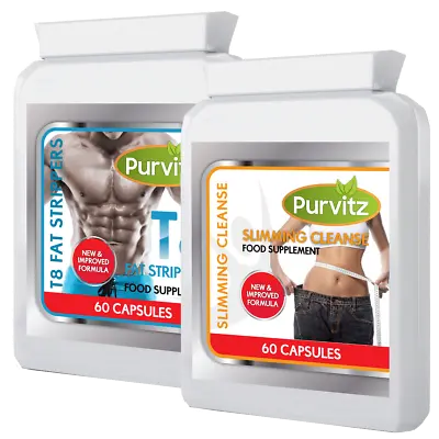 T8 Very Strong Fat Burners Strippers Fast Loss Better Than T5 Pills Weight Loss • £6.98