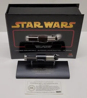 Star Wars - Master Replicas - Yoda Lightsaber .45 Scale SW-317 2005  • $97.99