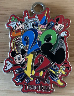 Disneyland 2012 Mickey Minnie Goofy Pluto Lanyard Medal • $6