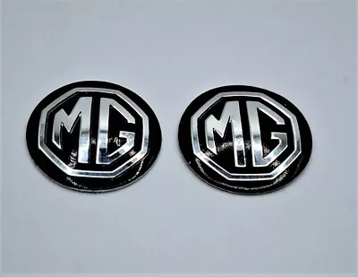 2 X Compatible MG Key Fob Badge Logo Replacement Sticker 14mm Diameter • £6.95