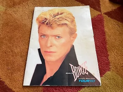 £10 • Buy David Bowie - Serious Moonlight 1983 Official Tour Programme + Ticket