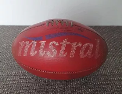 🔶️mistral Advertising Vintage Sherrin Kangaroo Brand Afl Vfl Leather Football  • $149.99