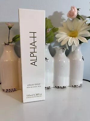  ALPHA LIQUID GOLD WITH GLYCOLIC ACID 100ml/3.38oz • $28.99