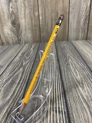 Vintage Wood Clinched Eberhard Faber Mongol 482 Yellow Sharpened Pencil • $14.99