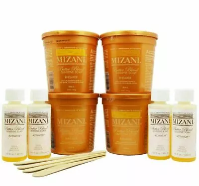 Mizani Butter Blend Sensitive Scalp Rhelaxer 4 Applications KIT • $43.50