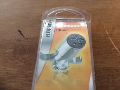 6 Way Round Split Pin Plug / Trailer Harness Wiring Plug • $5
