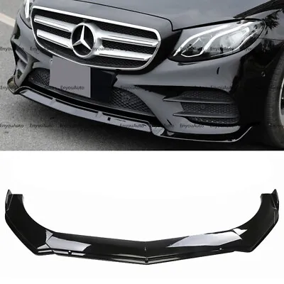 For Mercedes-Benz GLE350 GLE450 Front Bumper Lip Spoiler Splitter Glossy Black • $57