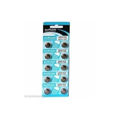 20 X AG13 LR44 LR1154 SR44 A76 357A 303 357 Alkaline Coin Cell Button Battery T5 • £3.79