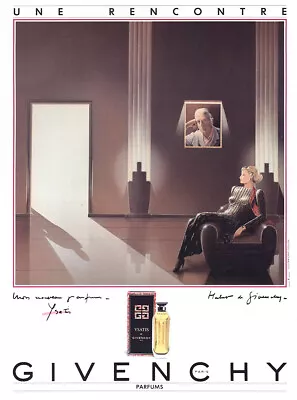 1984 Givenchy: Une Rencontre French Vintage Print Ad • £9.17