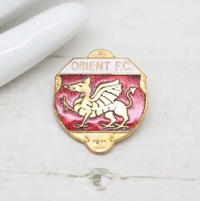 £14.99 • Buy Vintage (Leyton) Orient F.C. Enamel Badge Crest Pin Brooch - Supporters Football