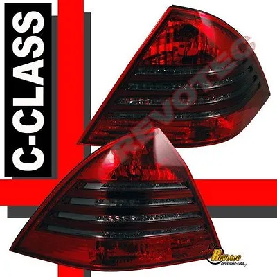 01 02 03 Mercedes Benz C Class W203 C240 C230 Red Smoke Tail Lights 1 Pair • $147
