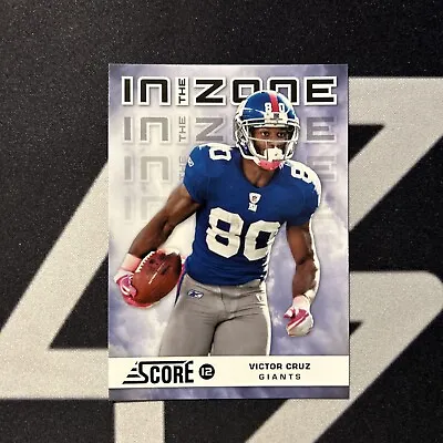 2012 Score In The Zone #24 Victor Cruz New York Giants • $0.99