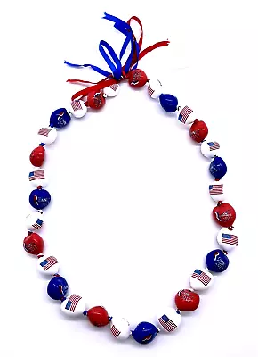 2012 Mitt Romney Presidential Campaign Large Beaded Necklace • $9.99