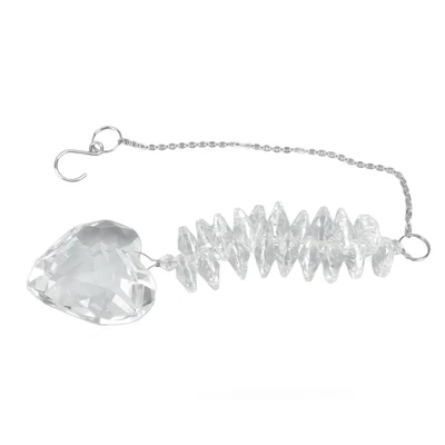 £7.28 • Buy Suncatcher Crystal Ball Durable Acrylic Heart Shaped Wide Application Hanging