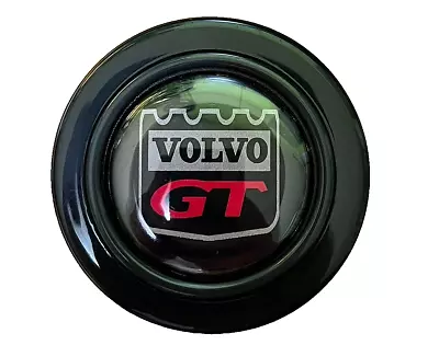 VOLVO GT LOGO Horn Button For SPARCO OMP MOMO NARDI Steering Wheel • $41.85