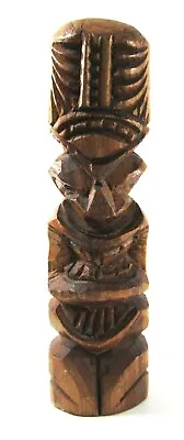 Vintage Hawaiian Tiki Bar Decor Hand Carved Solid Wood Hawaii Aloha Souvenir 9  • $33.44