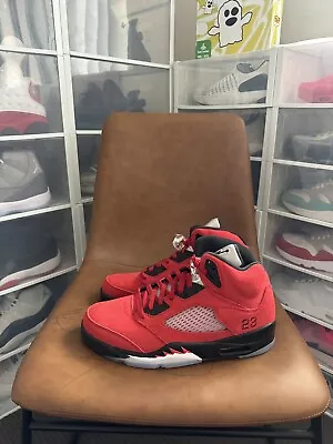 Jordan 5 Retro Raging Bull Red (2021) • $350