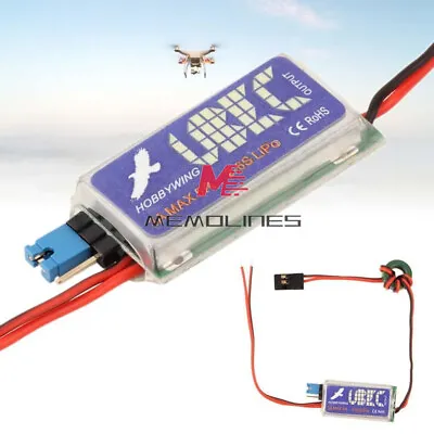 HOBBYWING RC UBEC 5V 6V 3A Max 5A Switch Mode Lowest RF Noise BEC For RC Models • $3.52