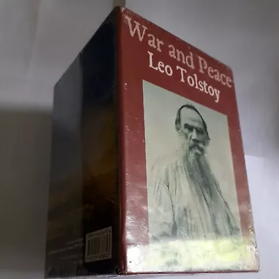 War And Peace Leo Tolstoy New Hardback Book Sealed All 3 Volumes • £15.98